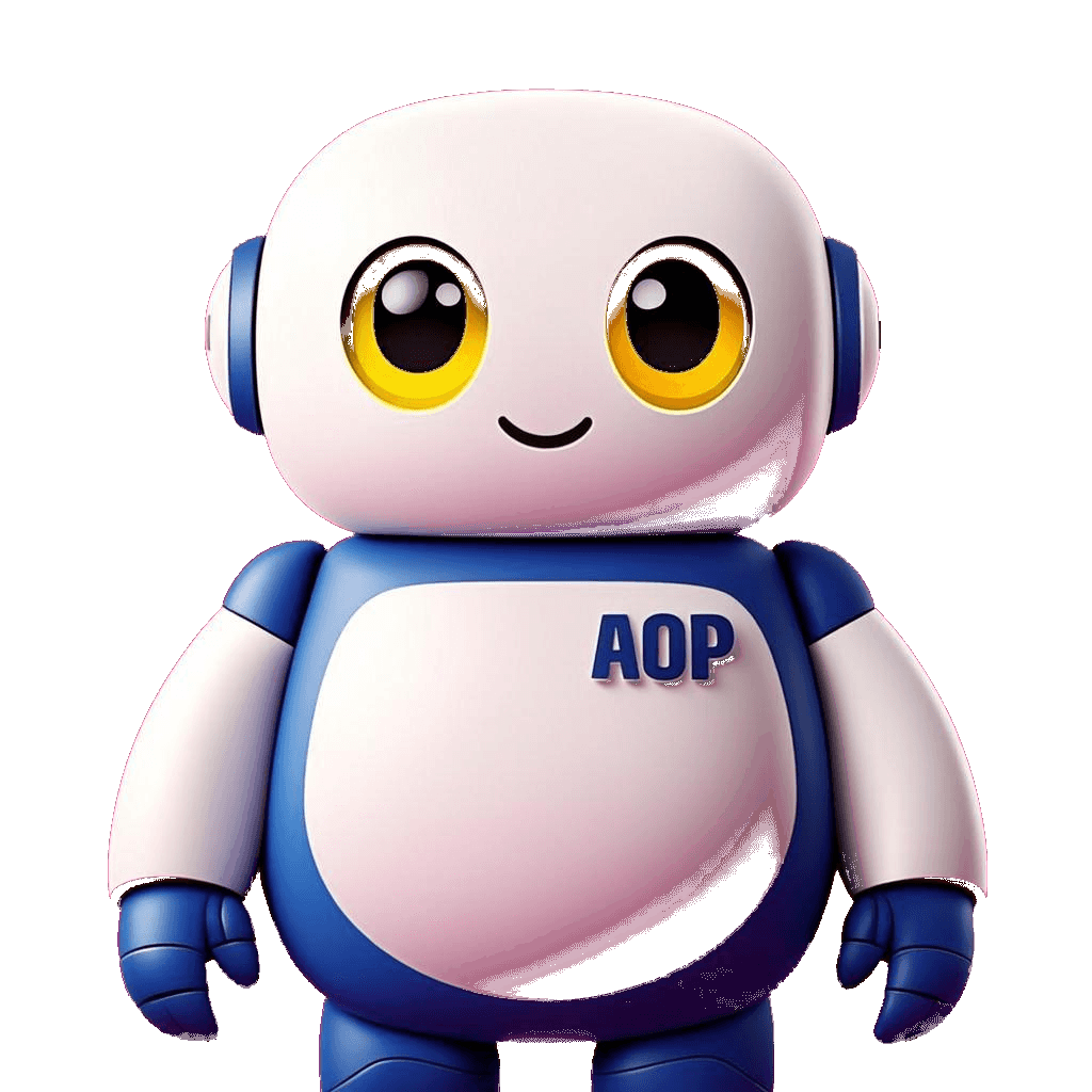 AOP — Azul Opportunities Program robotic emblem